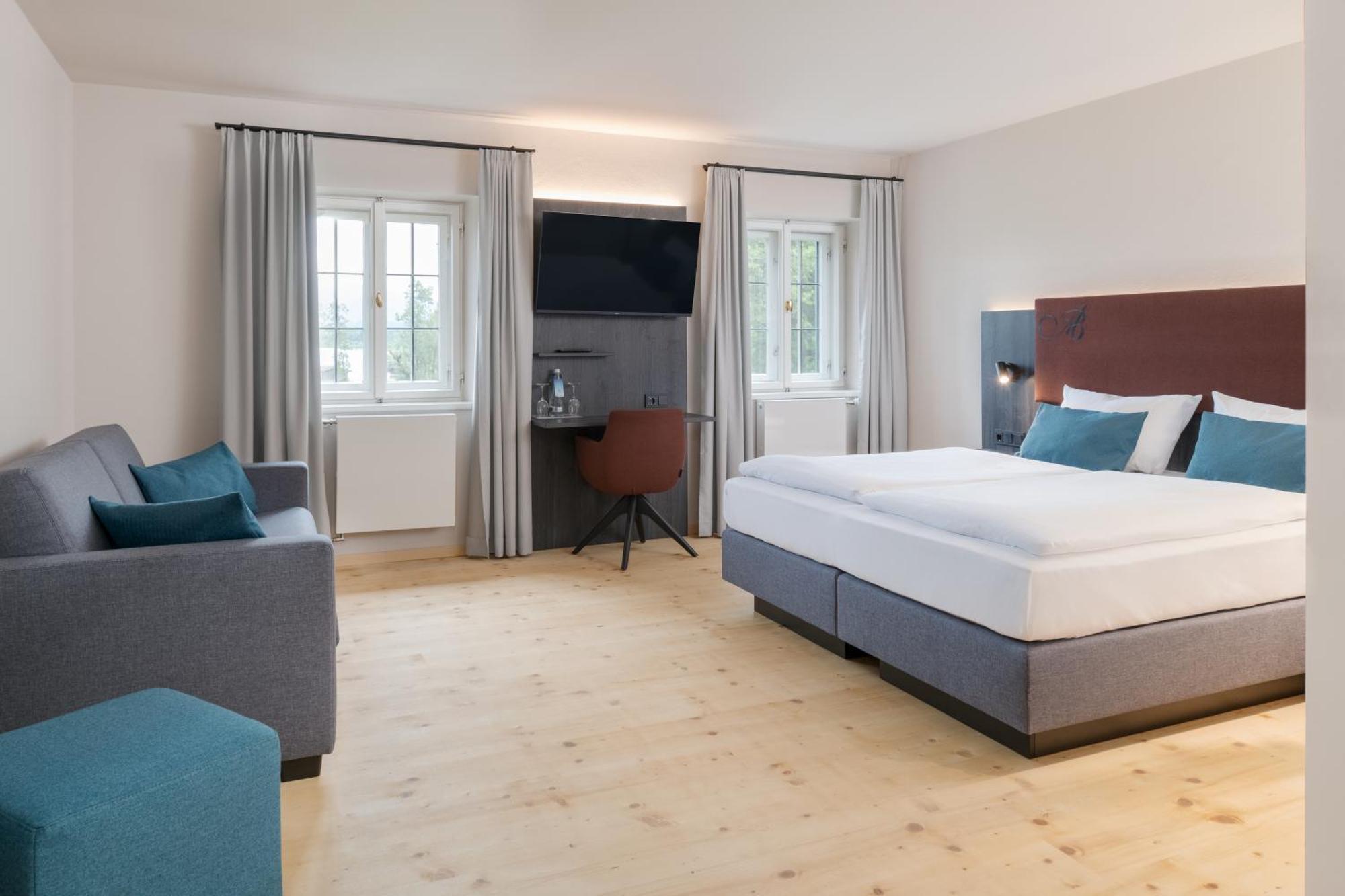 רימסטינג Hotel Aiterbach Am Chiemsee מראה חיצוני תמונה